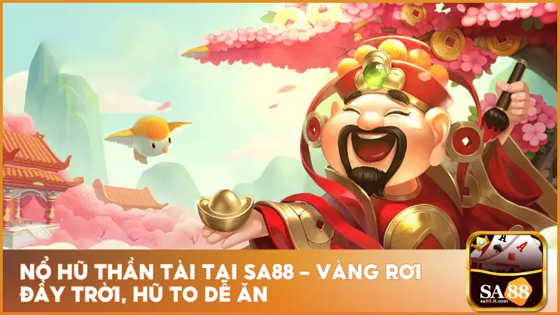 Nổ Hũ Thần Tài Tại sa88 – Vàng Rơi Đầy Trời, Hũ To Dễ Ăn