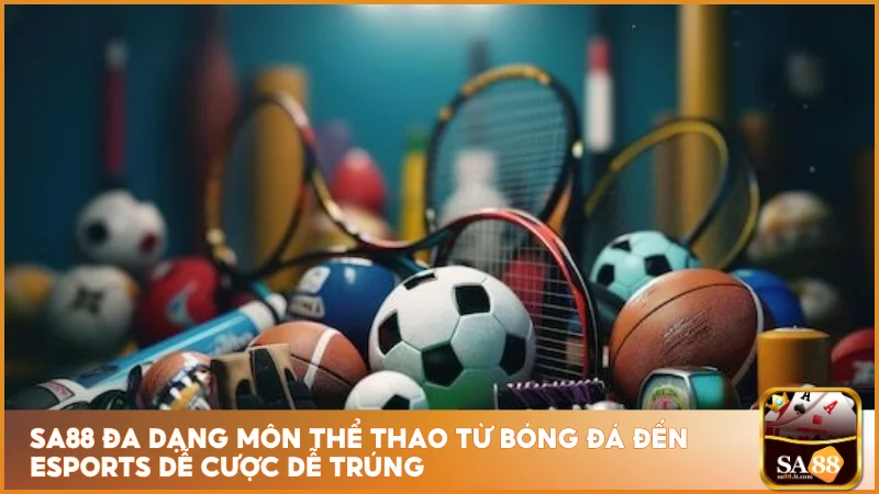 Sa88 đa dạng môn thể thao từ bóng đá đến eSports dễ cược dễ trúng