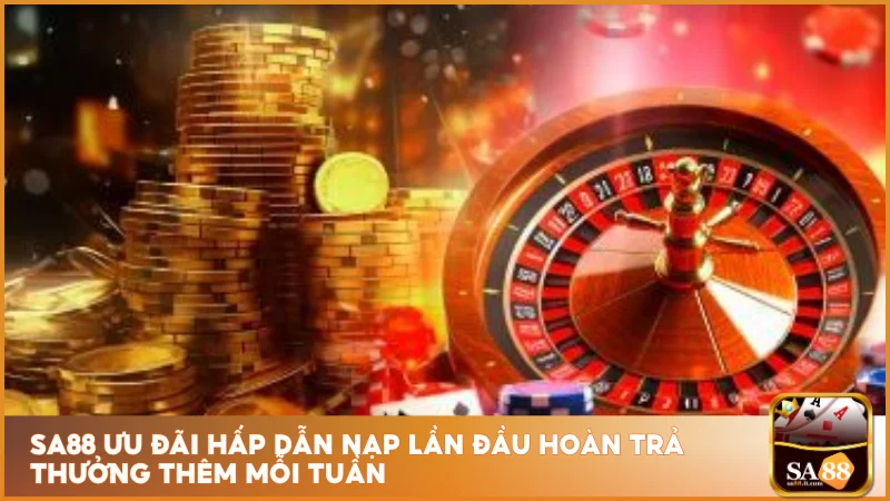 Khuyến mãi sa88 rõ ràng minh bạch 1 Sa88 ưu đãi hấp dẫn nạp lần đầu hoàn trả thưởng thêm mỗi tuần